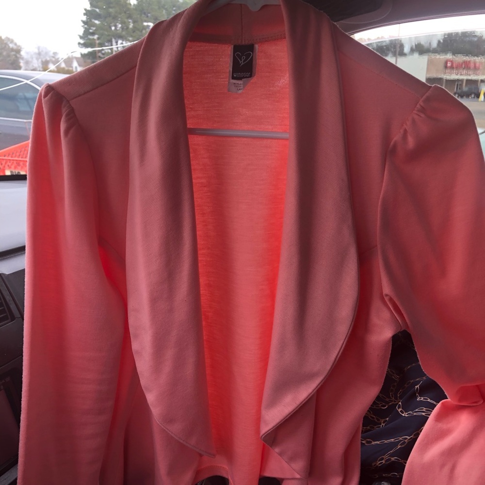 Peach  blazer